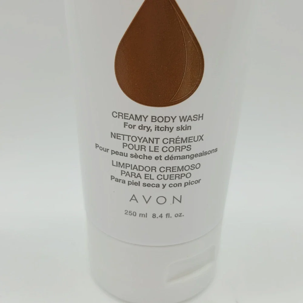 AVON Moisture Therapy Creamy Body Wash for Dry Itchy Skin 250ml 8.4oz NOS